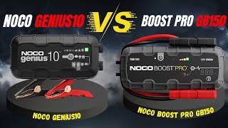 NOCO GENIUS10 vs NOCO Boost Pro GB150 Which Jump Starter is Best [upl. by Asiaj172]