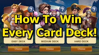 Forge of Empires 2024 History Event Battle Tutorial How To Win Easy  Medium  Hard Card Decks [upl. by Alistair]