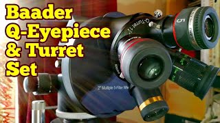 Baader Q Turret Eyepiece Set In Gift Box [upl. by Relyk]