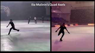 Quad Axel  Techniques of Ilia Malinin [upl. by Ahsieki]