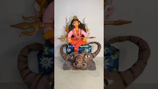 Durga Maa Making With Super Clay🕉️🙏Making Of Maa Durga 💕🕉️🙏 shorts [upl. by Dedra508]