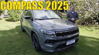 Jeep Compass 2025  Novo motor 20 turbo de 272 cavalos e todos os detalhes [upl. by Lucius922]