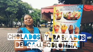 LOS MARAVILLOSOS CHOLADOS Y RASPADOS DE DOÑA LUZ EN CALI [upl. by Relyat]