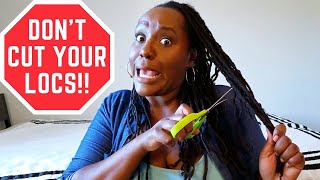 How to Remove Locs without Cutting  Combing Out 8 yearold Locs  InDepth Tutorial pt 1 [upl. by Glorianna]