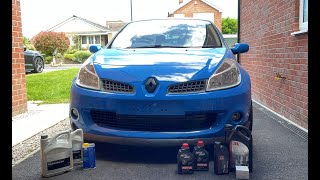 Clio 197 Meglio Pre trackday service [upl. by Cristen]