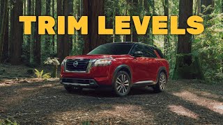 2022 Nissan Pathfinder Trim Levels Explained and Colors InteriorExterior [upl. by Gadmon]