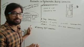 Hydrometer  Areometer  Hydrometer reading correction  Meniscus correction  Dispersing agent corr [upl. by Oirasec217]