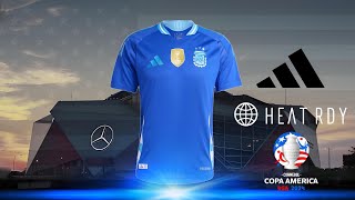 Camiseta Suplente  Away Jersey Argentina Afa HEATRDY 2024 Adidas [upl. by Rubi]