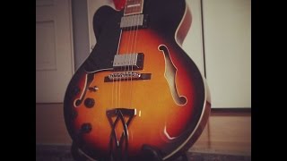 IBANEZ AF 75  SMOOTH JAZZ JAM [upl. by Hanny30]