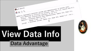 Data Set Info in Gretl [upl. by Sirahs]