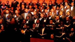 Mass Choir performs Negro National Anthem at DSU [upl. by Yromas]