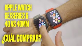 Apple Watch SESERIES 6 40 vs 44mm⌚️ ¿CUÁL COMPRAR 🤔 [upl. by Anayik538]