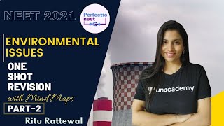 Environmental Issues  Part 2  OneShot Revision with Mind Maps  NEET 2021  NEET Biology [upl. by Faustus]