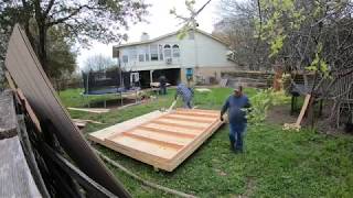 how to build a 10x12 storage shed barn style [upl. by Adidnac91]