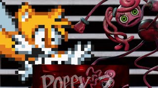 Trapped while running from kissy missy Tails plays Poppy playtime chapter 2 4 [upl. by Truk953]