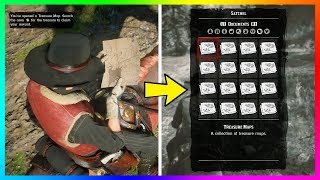 How To Get A Near UNLIMITED Amount Of Treasure Maps In Red Dead Online  EASY Gold BarsFast Money [upl. by Lowney]