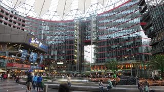 Berlin Germany Potsdamer Platz incl Sony Center by day amp Alexanderplatz by night [upl. by Aitnahs]