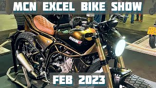 Devitt MCN Motorcycle Show  Excel London  February 2023 [upl. by Nnairak]