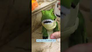 I was surprised to see the dinosaur had swallowed all the ducks Hilarious video toysfunny [upl. by Senilec]