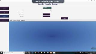 Courier Service System Java Mini DBMS Project getsetprojectcom [upl. by Guttery426]