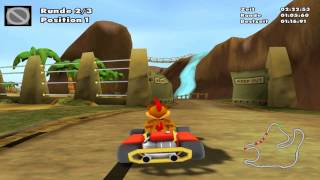 Moorhuhn Kart 2 Gameplay Meisterschaft 1 [upl. by Serdna]