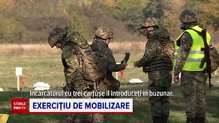 Rezerviștii chemați de Armata Română se împiedică de noua tehnică militară [upl. by Anastice]