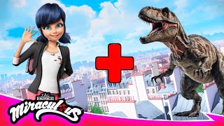 MIRACULOUS LADYBUG CHARACTERS AS TREX [upl. by Oriana885]