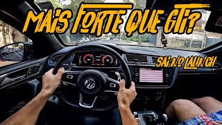 ACELERANDO TUDO TIGUAN 430CV🚀🔥 STG3 DA NASA MAIS FORTE DO BRASIL [upl. by Ronel]