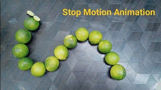 Stop Motion Animation illustration game lemon animation reel android art [upl. by Naitsirc]