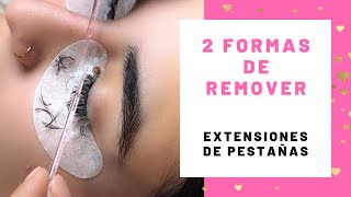 Todo lo que necesitas saber sobre remover pestañas pelo a pelo  No cometas este error 😩 [upl. by Paver292]