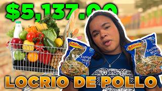 CUANTO SE VA EN UN LOCRIO DE POLLO DOMINICANO  COCINAO VLOG [upl. by Yvehc]