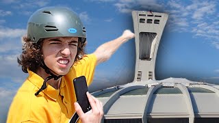 VISITE DU SKATEPARK AU STADE OLYMPIQUE version Vlog [upl. by Crystie740]