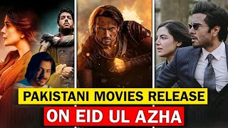 Top 3 Upcoming Pakistani Movies On Eid ul Azha 2024  New Pakistani Movies  Hassan Review Point [upl. by Zetnas804]