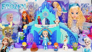 Disney Frozen Toys Collection Unboxing  Disney Frozen Elsa Ice Palace by Little People [upl. by Leveridge]