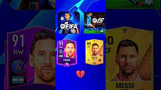 FIFA mobile Vs Fc Mobile 🇦🇷 shorts short fcmobile fifamobile messi argentina trendingshorts [upl. by Denie]