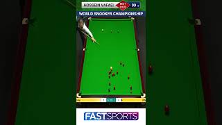 A masterclass in snooker Watch Hossein Vafaei demonstrate his exceptional skills  Fast Sports [upl. by Nylireg]