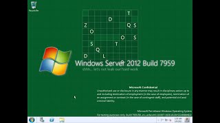 Taking a look at Windows Server 2012 Build 7959 [upl. by Esch]