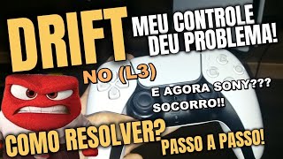 CONTROLE PS5 ANALÓGICO PUXANDO PARA O LADO ANALÓGICO MEXENDO SOZINHO  DRIFT E AGORA SONY VEJA [upl. by Swayder386]