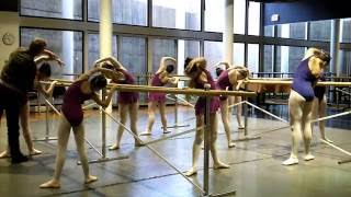 Marc Spielberger Teaching Sample Intermediate Ballet [upl. by Annaujat]