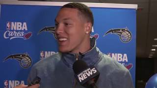 Aaron Gordon on Uncle Drew amp Free Agency  Interview  Orlando Magic [upl. by Zoe]