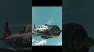 Dive Bombing in Naval gaming warthunder cinematic videogames warplanesww2 military ww2 [upl. by Jasmine]