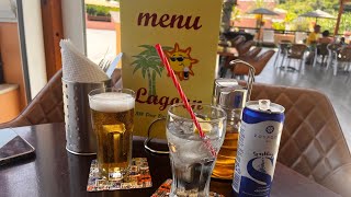 Lunch at the Lagoon HotelSidari Corfu Under 20€ and free to use Sunbed’s and pool [upl. by Langston]