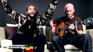 Blacko aka Afrikaf amp Kubix quotMon Rêvequot Session Acoustique Jamafra [upl. by Aufa607]