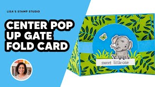 🔴 How to Make an Easy Pop Up Gatefold Card in Minutes [upl. by Irap]