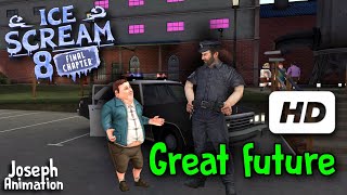 ICE SCREAM 8  GREAT FUTURE  SECRET NEW CUTSCENE  UPDATE [upl. by Ahsienot]