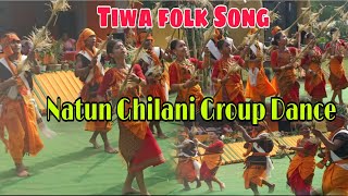 TIWA FOLK DANCE AT KAWOIMARI  SATGAON NATUN GHILANI GROUP DANCE  TIWA FESTIVAL 2024 [upl. by Yllim606]