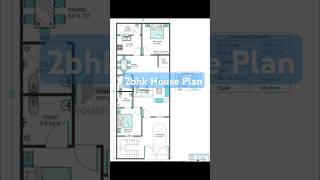 2bhk house plan house 2bhk [upl. by Ellmyer]