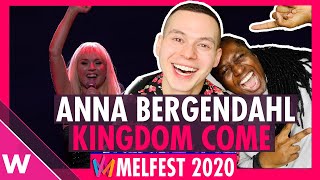 Anna Bergendahl quotKingdom Comequot Reaction  Melodifestivalen Sweden Eurovision 2020 [upl. by Nirra471]