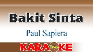 Bakit SintaPaul SapieraKaraoke [upl. by Howard]