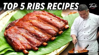 FallOffTheBone  TOP 5 Ribs Recipes From Master Chef John [upl. by Nuahsed850]